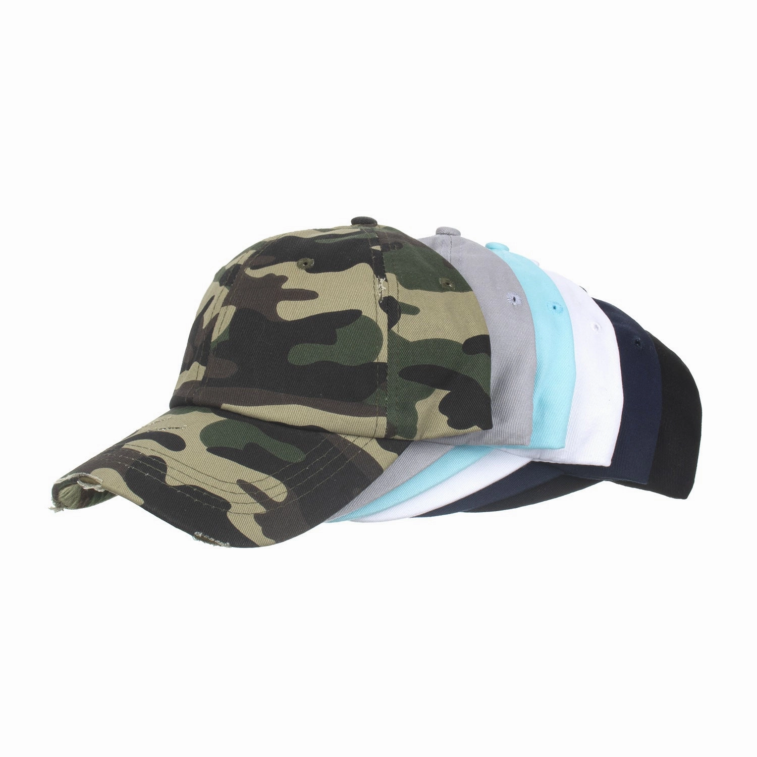 Wholesale Plain ponytail hole multicolor baseball cap