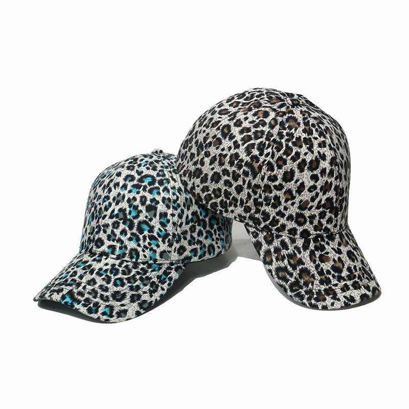 Wholesale Polyester All-Match Leopard Print Baseball Cap