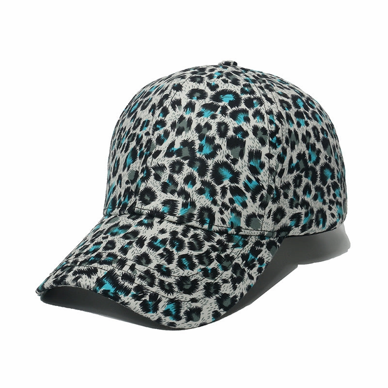 Wholesale Polyester All-Match Leopard Print Baseball Cap