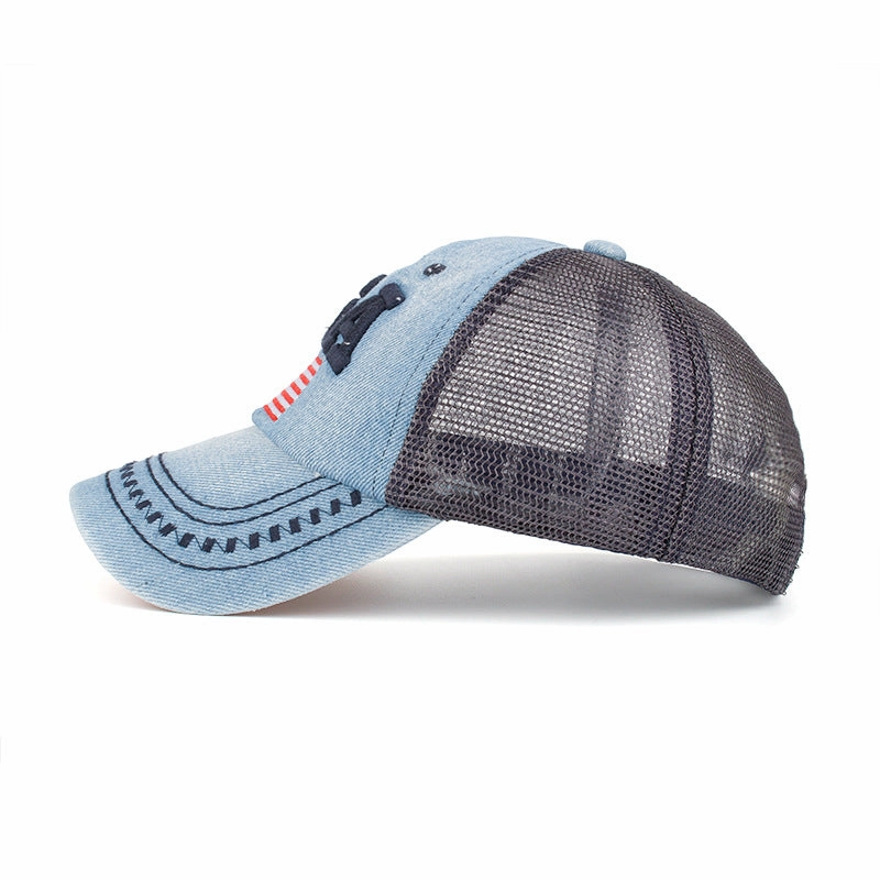 Wholesale Polyester American Flag Baseball Cap