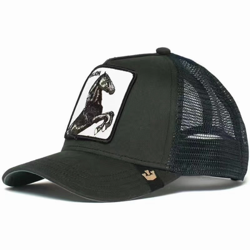 Wholesale Polyester Animal Shaped Embroidered Baseball Caps