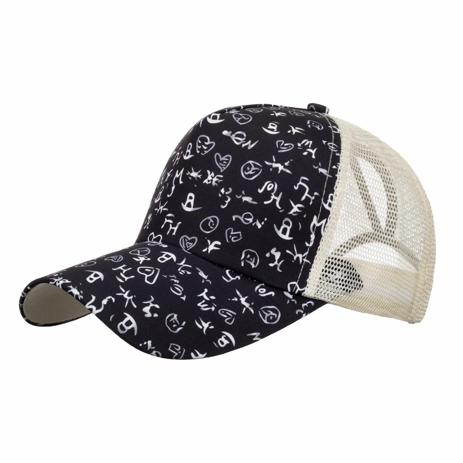 Wholesale Polyester Aztec Horsetail Hole Baseball Cap