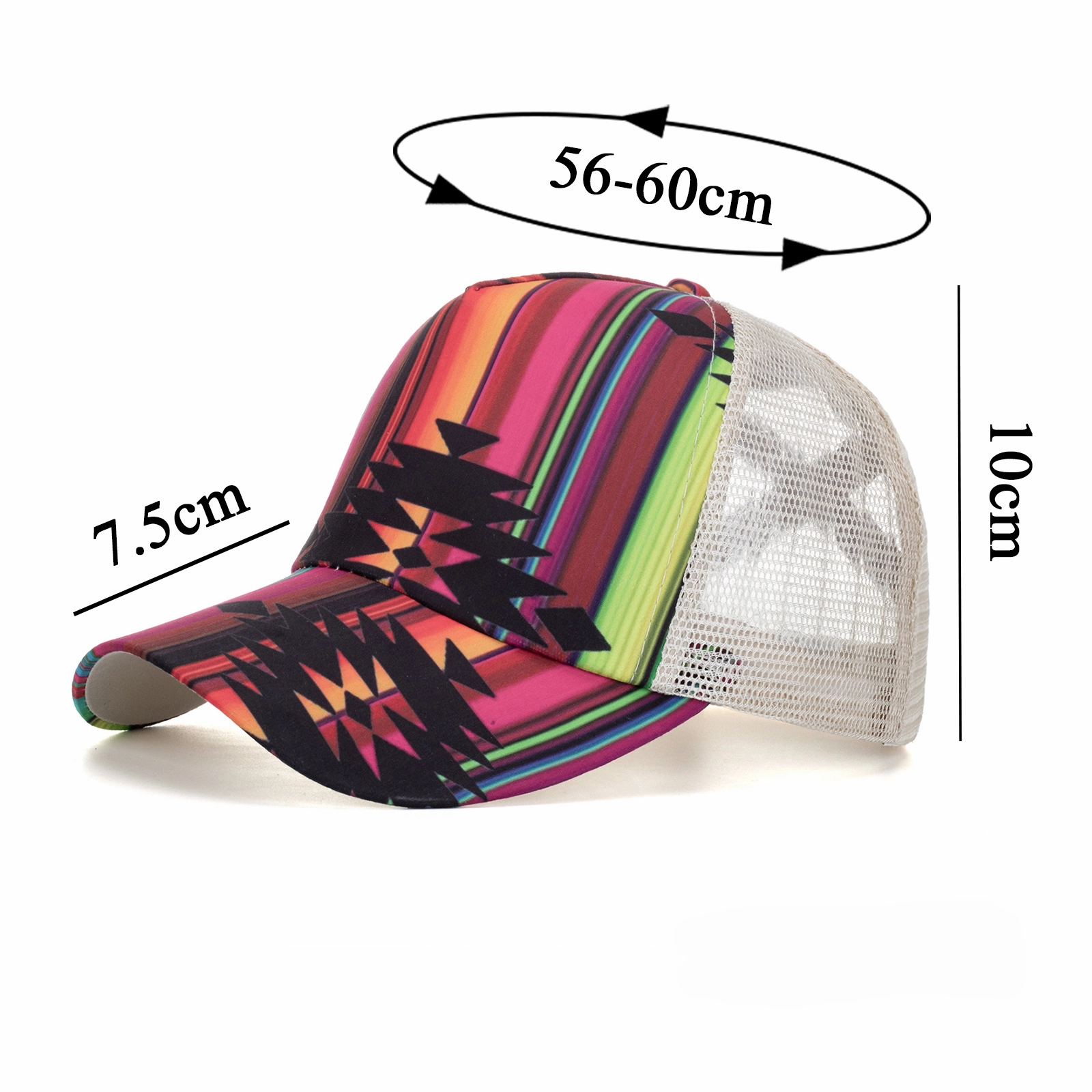 Wholesale Polyester Aztec Pattern Baseball Cap