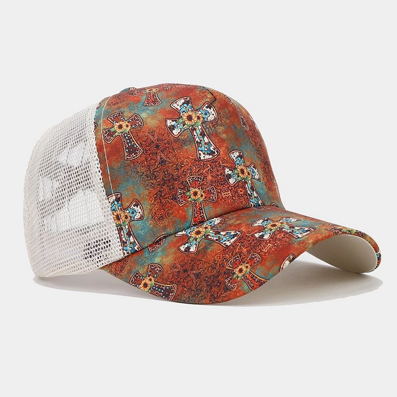 wholesale Polyester Aztec Print Baseball Cap