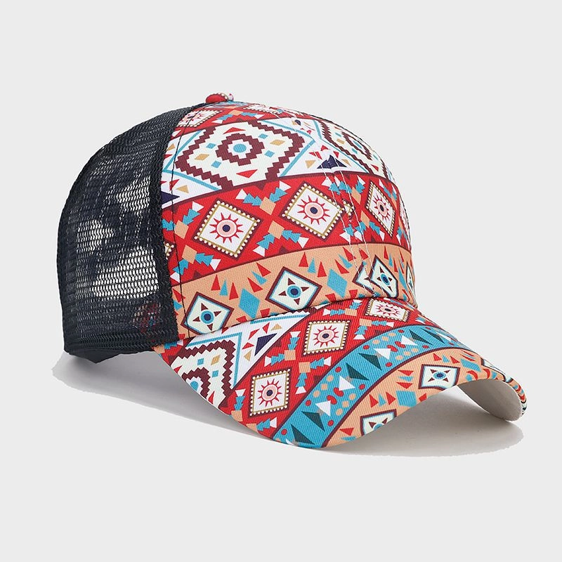wholesale Polyester Aztec Print Baseball Cap