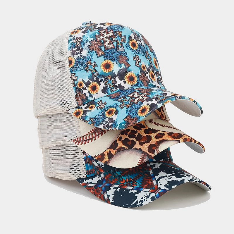 wholesale Polyester Aztec Print Baseball Cap