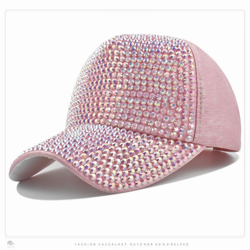 Wholesale Polyester Baseball Cap with Diamonds
