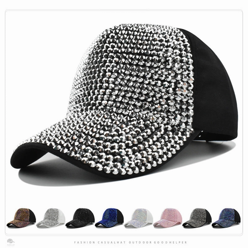Wholesale Polyester Baseball Cap with Diamonds