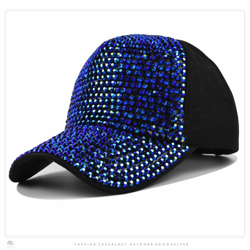 Wholesale Polyester Baseball Cap with Diamonds