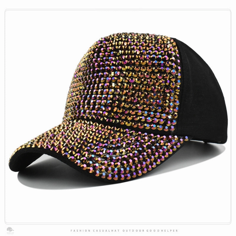 Wholesale Polyester Baseball Cap with Diamonds