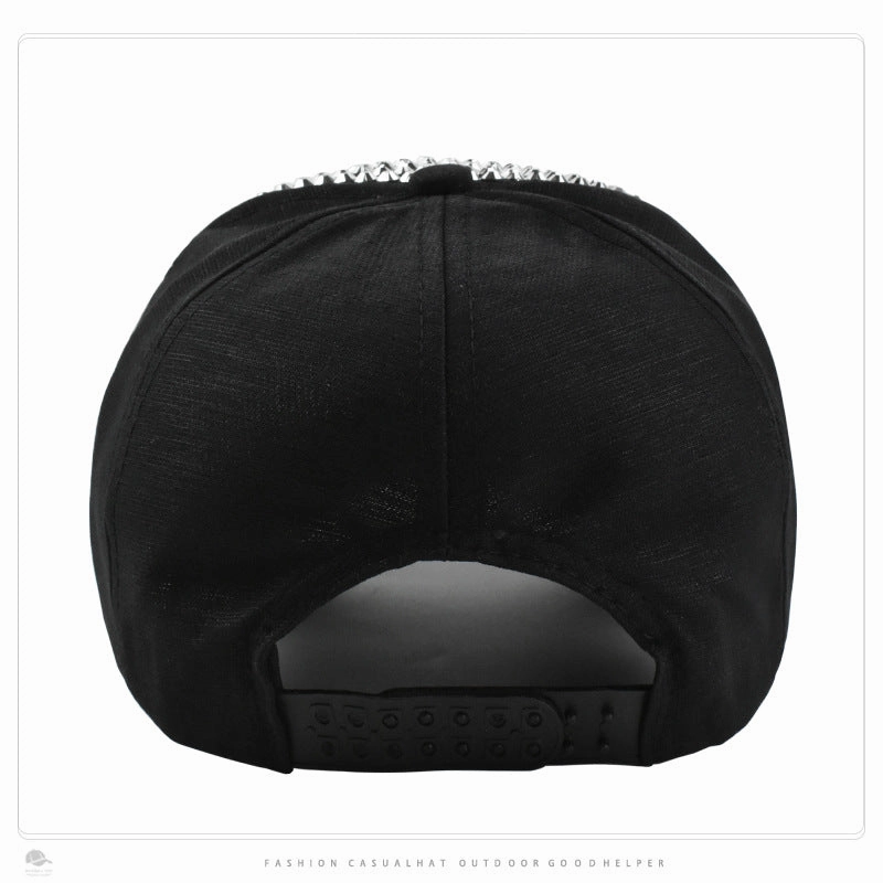 Wholesale Polyester Baseball Cap with Diamonds