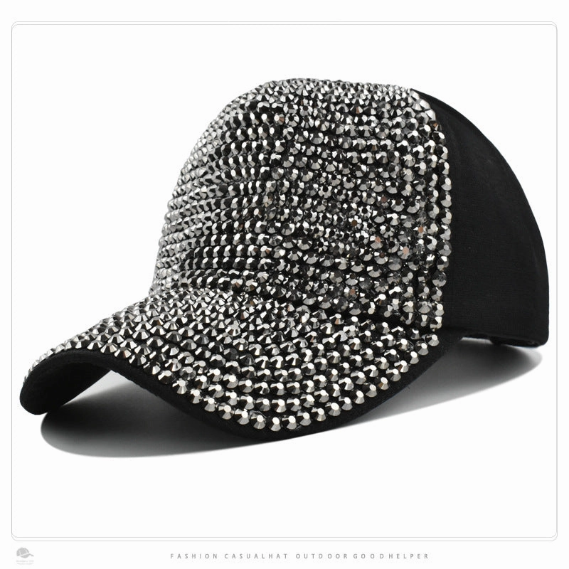 Wholesale Polyester Baseball Cap with Diamonds