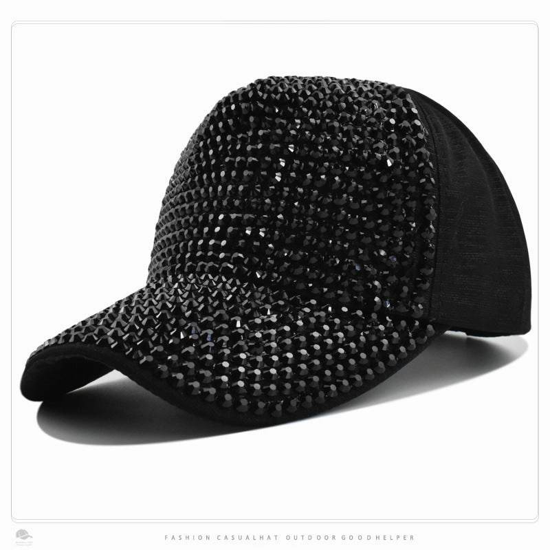 Wholesale Polyester Baseball Cap with Diamonds