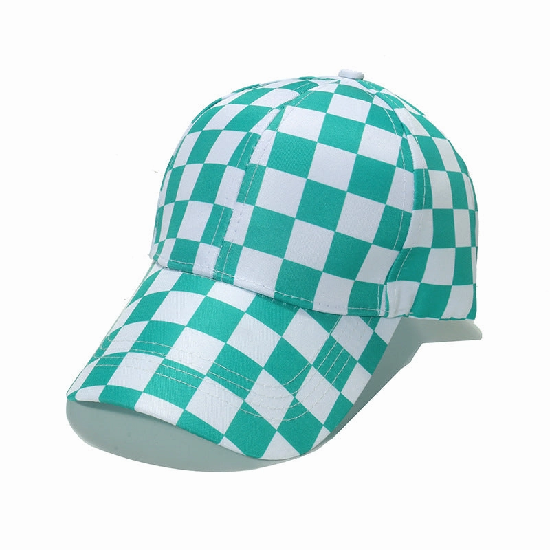 Wholesale Polyester Checkerboard Baseball Cap
