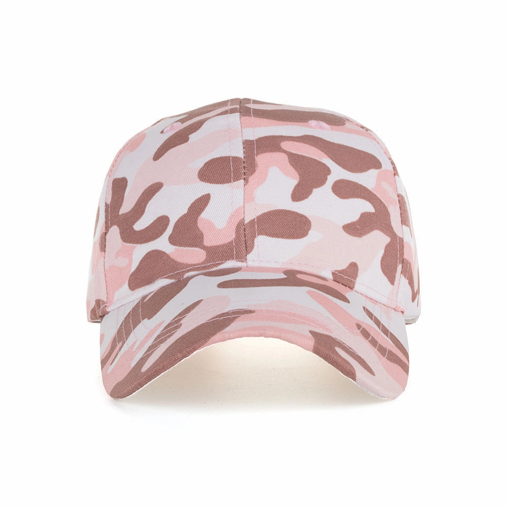 Wholesale Polyester Cotton Camouflage Outdoor Baseball Cap