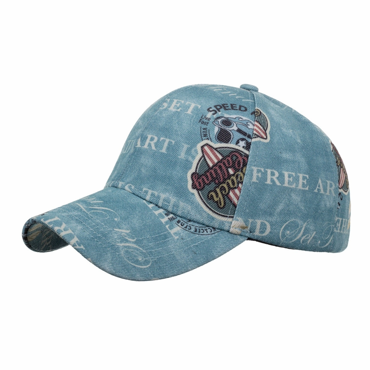 Wholesale Polyester Cotton Letter Print Baseball Cap