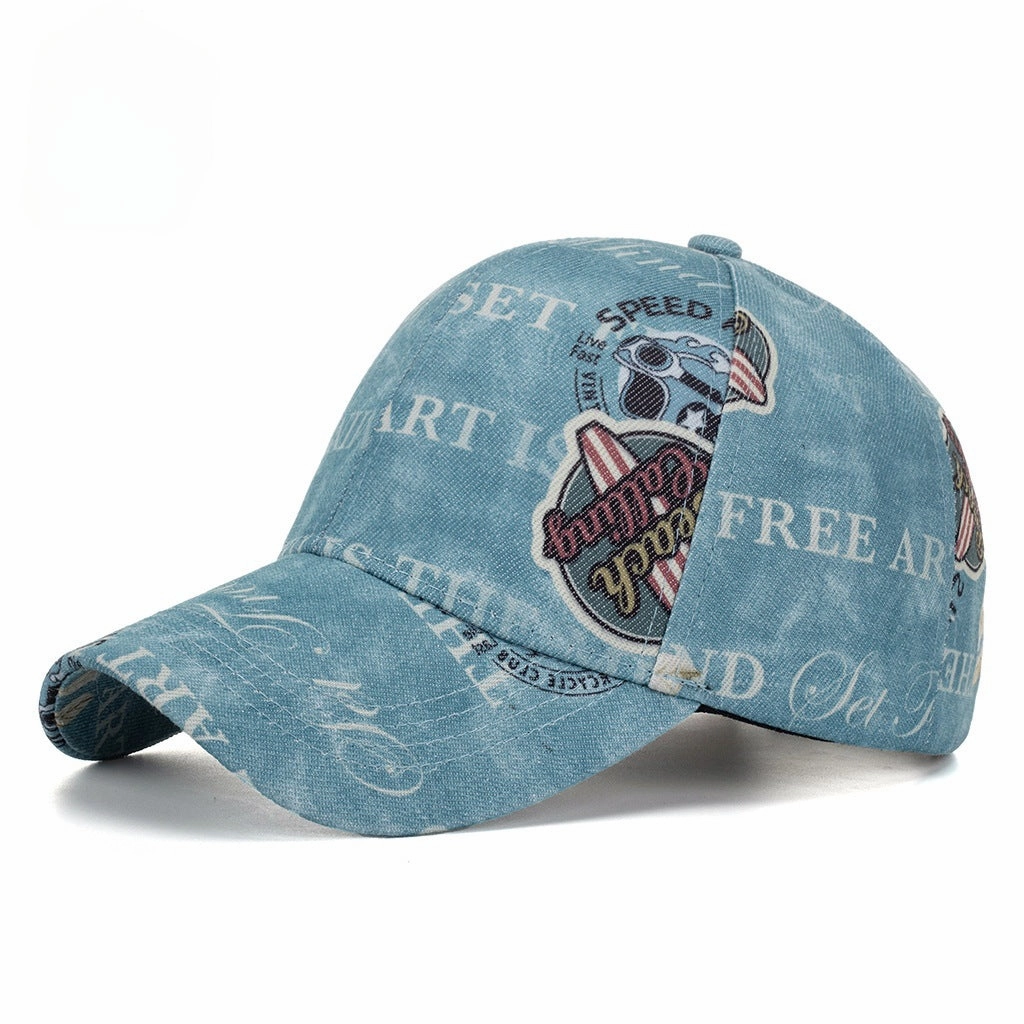 Wholesale Polyester Cotton Letter Print Baseball Cap