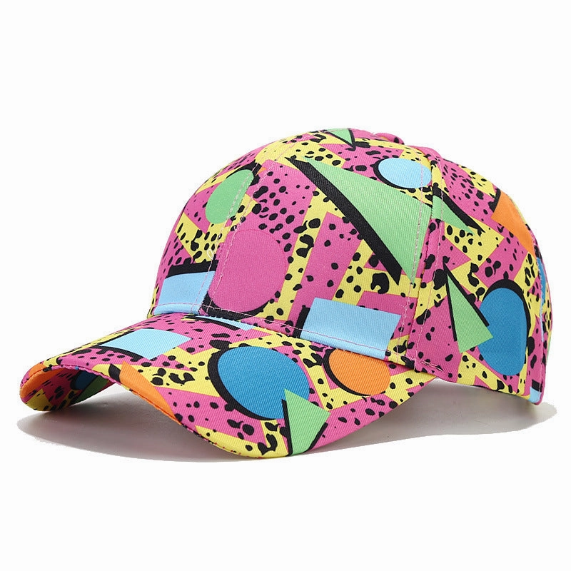 Wholesale Polyester Cotton Printed Baseball Cap