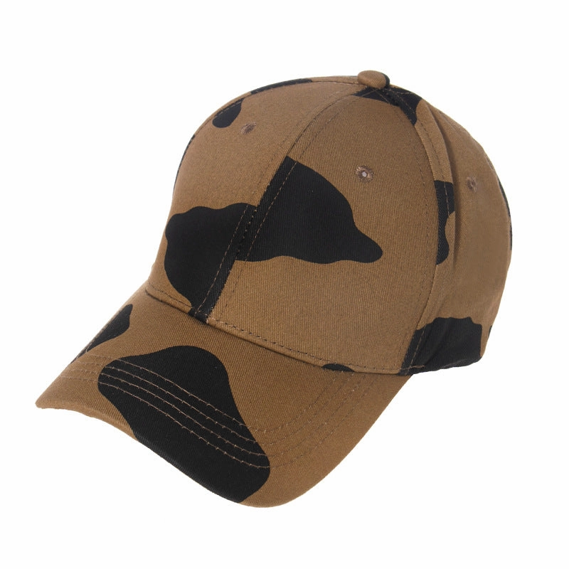 Wholesale Polyester Cow Pattern Baseball Cap