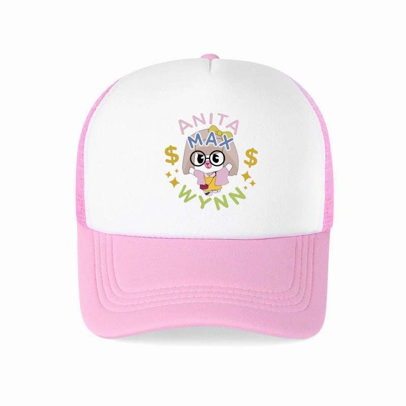 Wholesale Polyester Cute Cartoon Sponge Net Hats