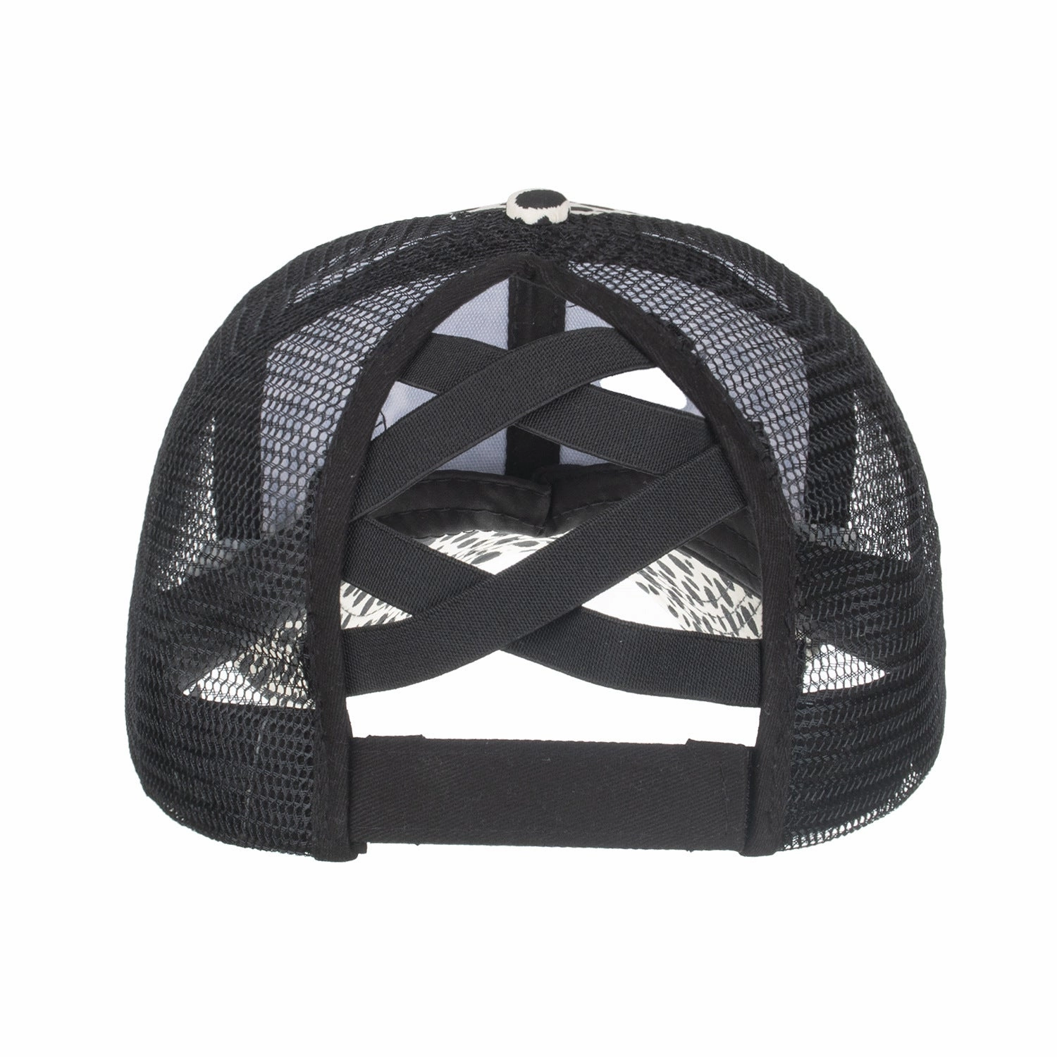 Wholesale Polyester Elastic Mesh Ponytail Baseball Cap