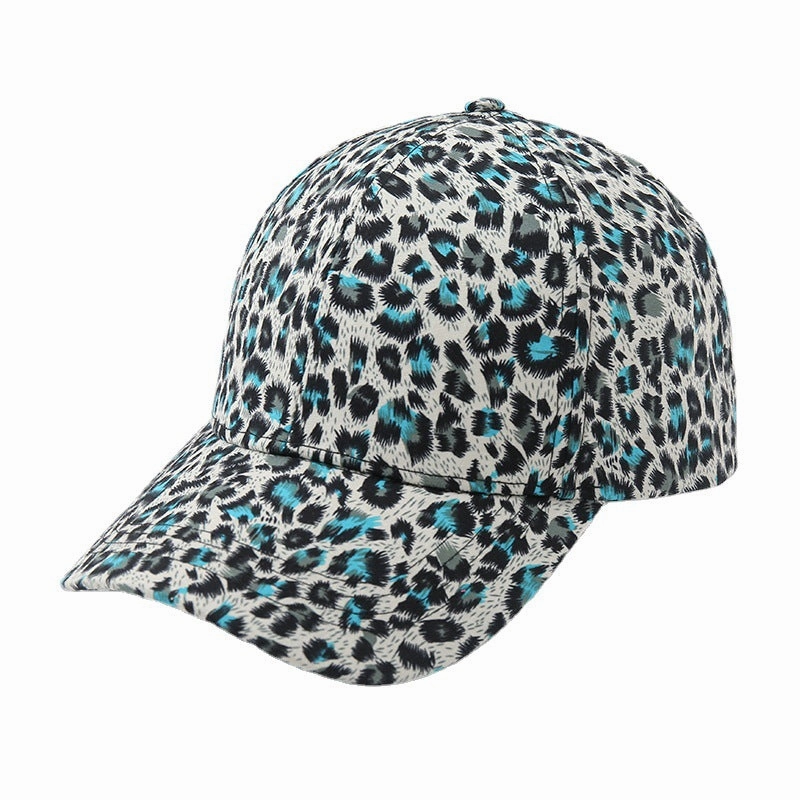 Wholesale Polyester Fiber All-match Leopard Point Bucket Hat