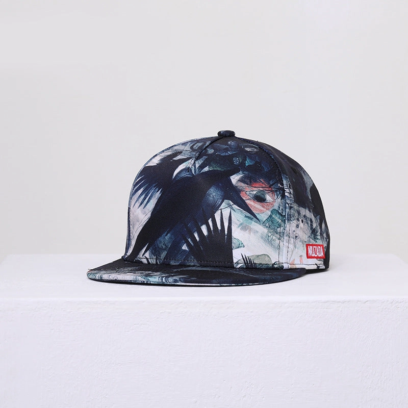 Wholesale Polyester Flat Brim Hip Hop Baseball Cap