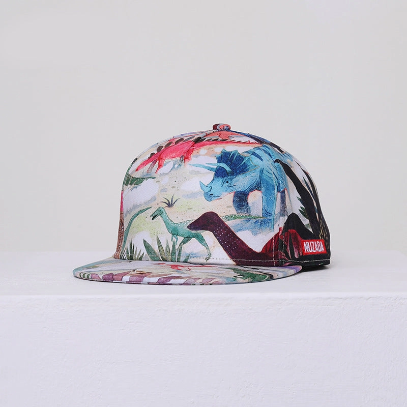 Wholesale Polyester Flat Brim Hip Hop Baseball Cap