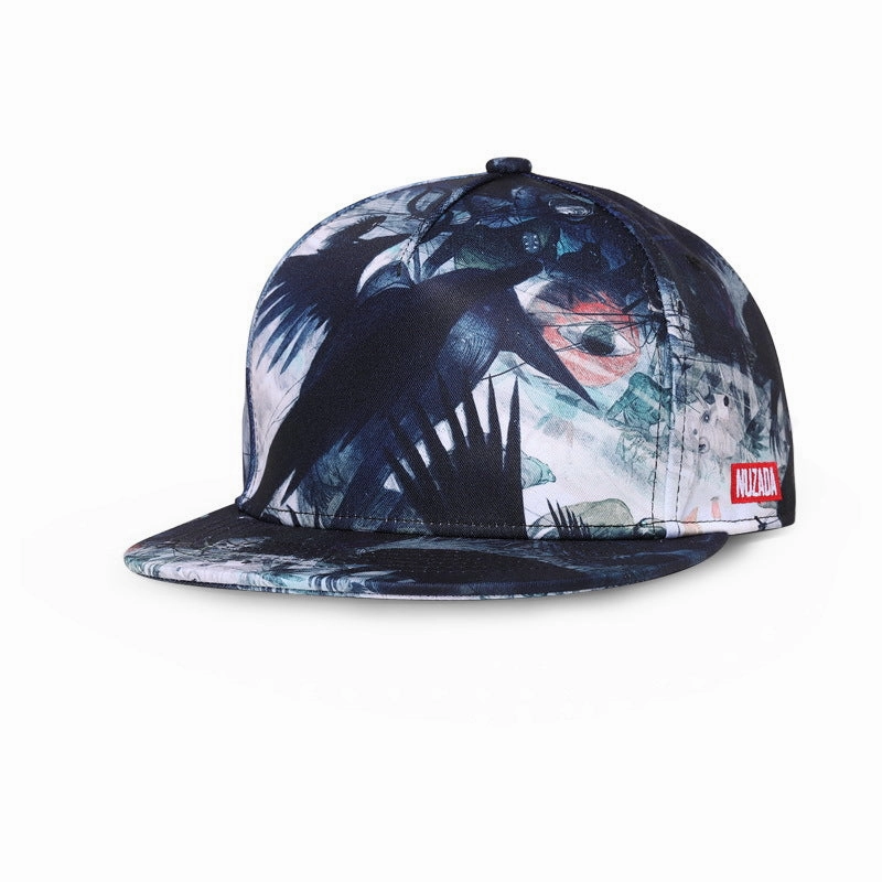 Wholesale Polyester Flat Brim Hip Hop Baseball Cap