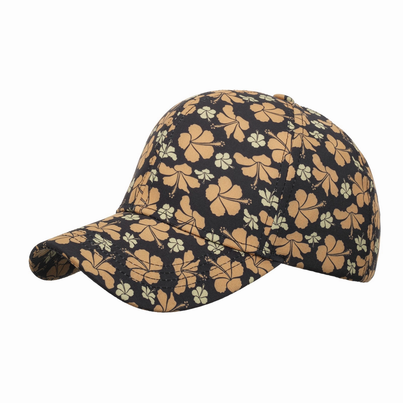 Wholesale Polyester Flower Baseball Cap