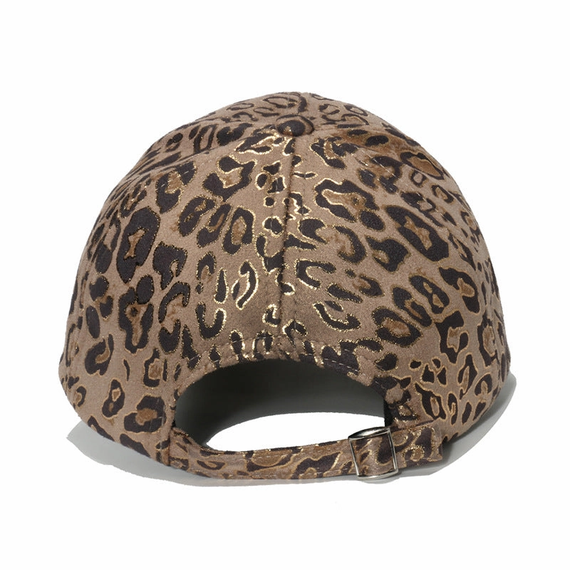 Wholesale Polyester Foil Stamping Leopard Print Baseball Cap