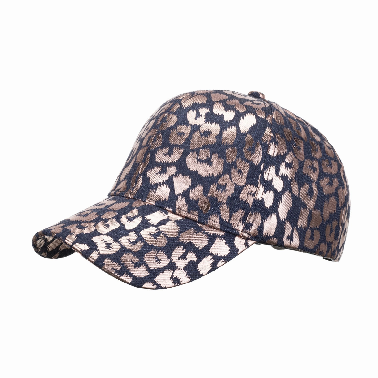 Wholesale Polyester Foil Stamping Leopard Print Baseball