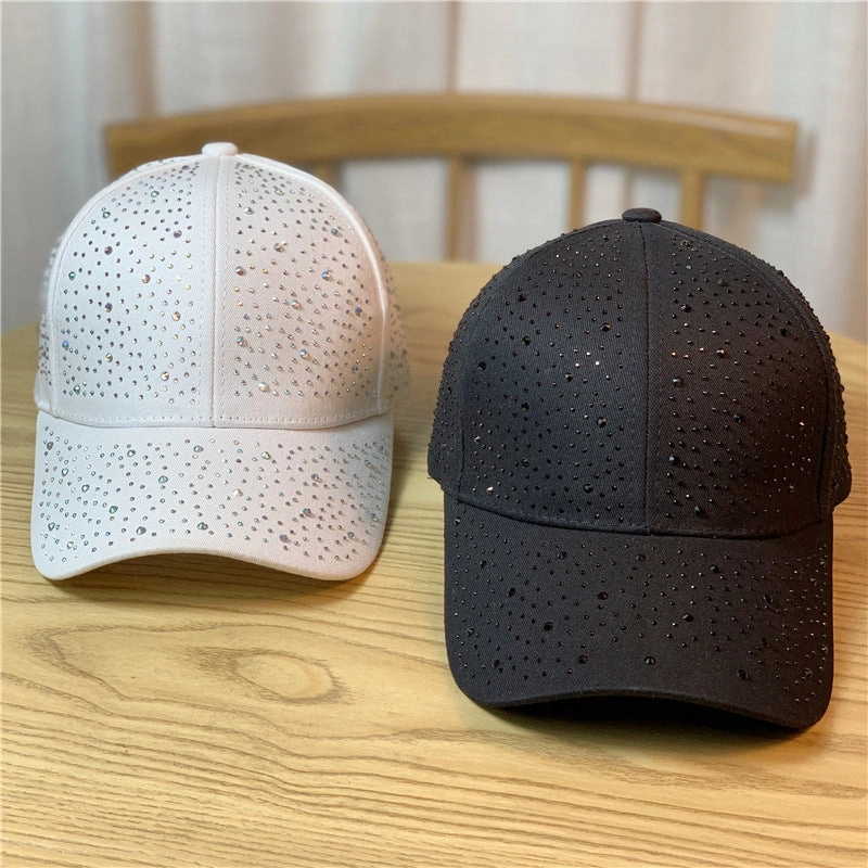 Wholesale Polyester Full Print Rhinestone Baseball Cap