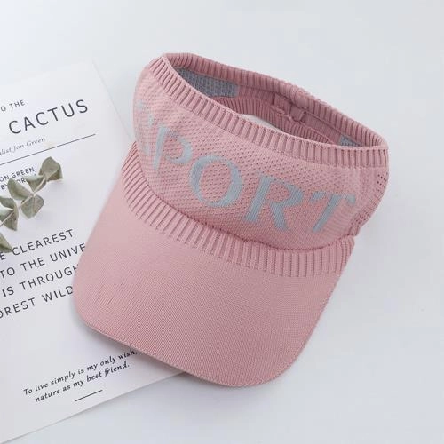 Wholesale Polyester Knit Sports Sunscreen Baseball Cap