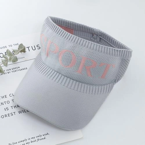 Wholesale Polyester Knit Sports Sunscreen Baseball Cap