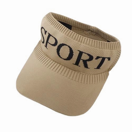 Wholesale Polyester Knit Sports Sunscreen Baseball Cap
