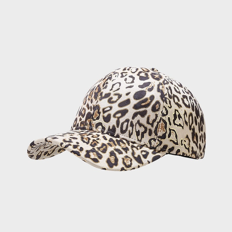 Wholesale Polyester Leopard Print Baseball Caps