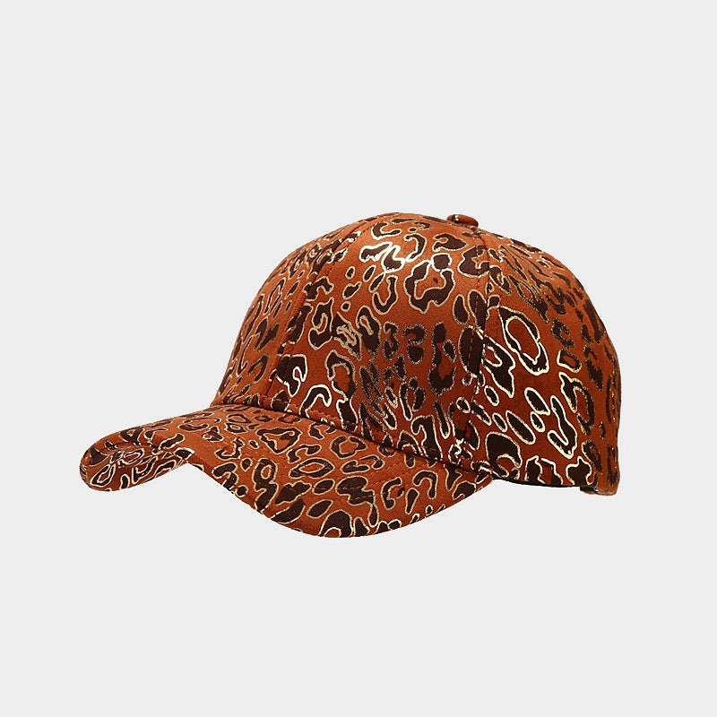 Wholesale Polyester Leopard Print Baseball Caps