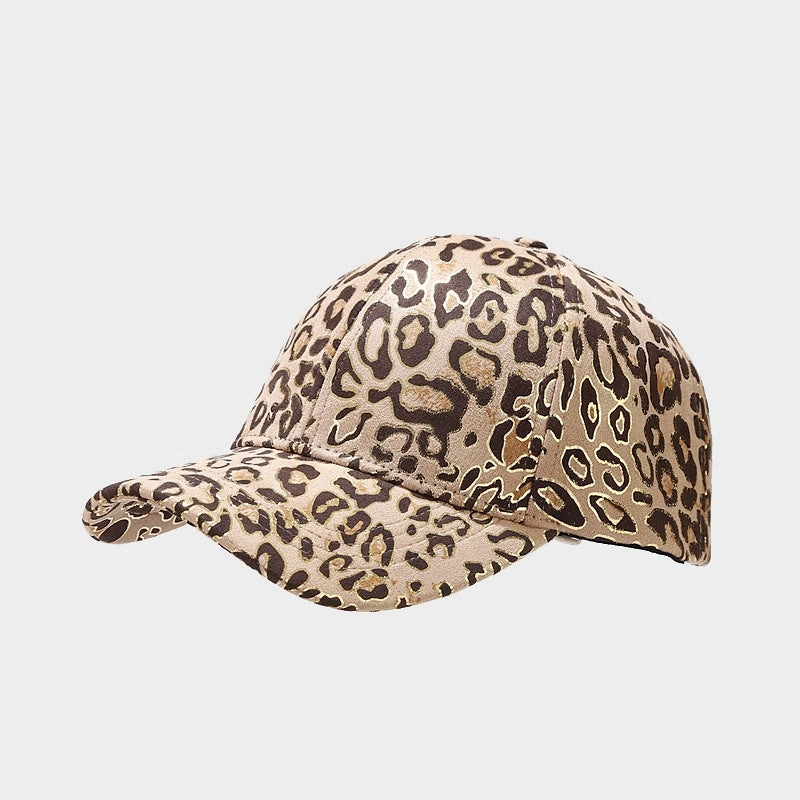 Wholesale Polyester Leopard Print Baseball Caps