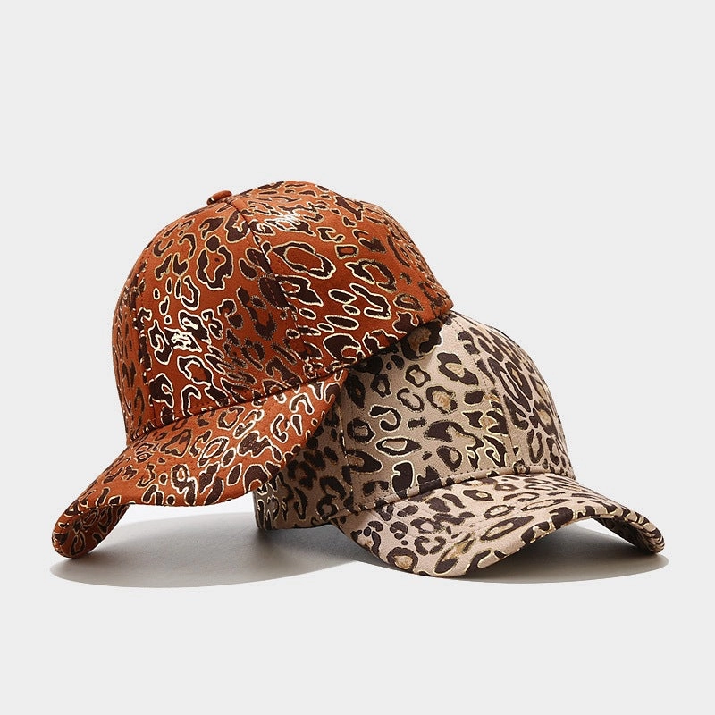 Wholesale Polyester Leopard Print Baseball Caps