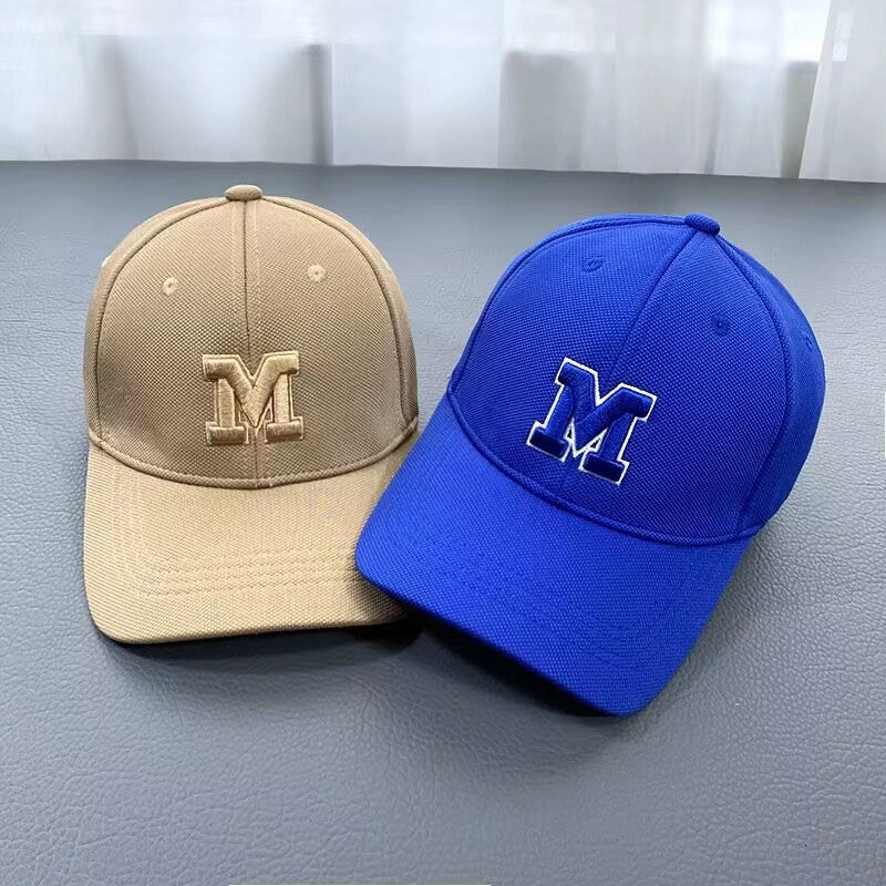 Wholesale Polyester M Letter Sunshade and Sunscreen Baseball Cap