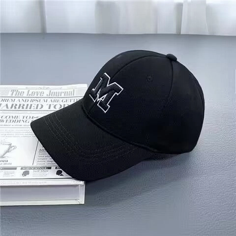 Wholesale Polyester M Letter Sunshade and Sunscreen Baseball Cap