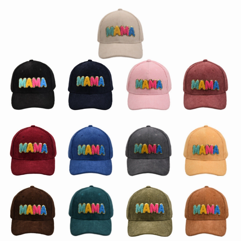 Wholesale Polyester MAMA Letter Embroidery Baseball Cap