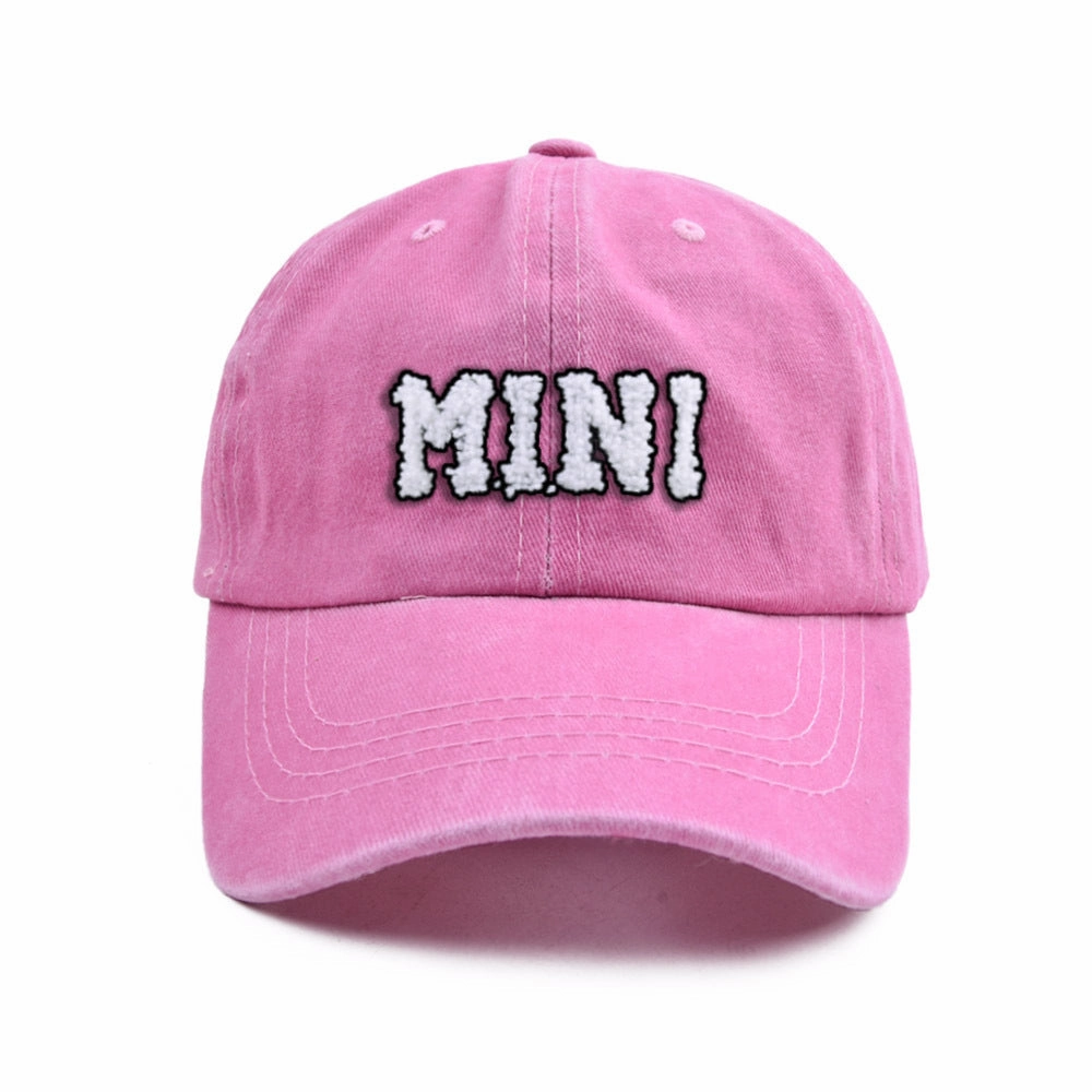 Wholesale Polyester Mini Letter Kids Baseball Cap