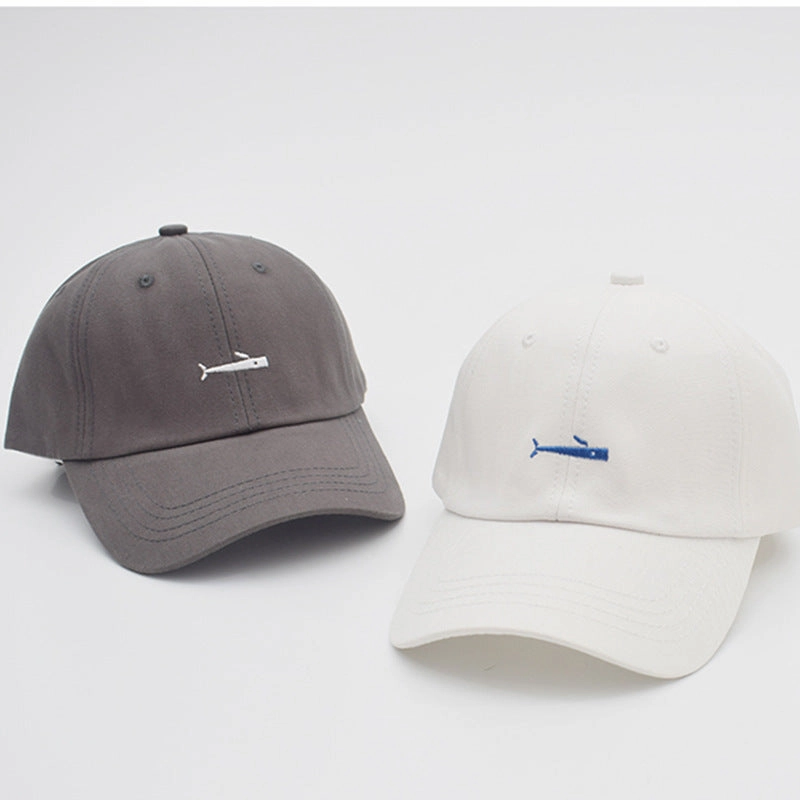 Wholesale Polyester Small Whale Embroidery Baseball Cap