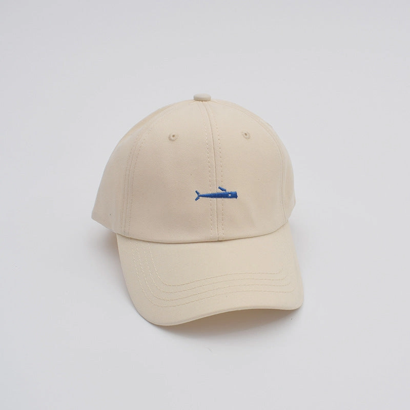 Wholesale Polyester Small Whale Embroidery Baseball Cap