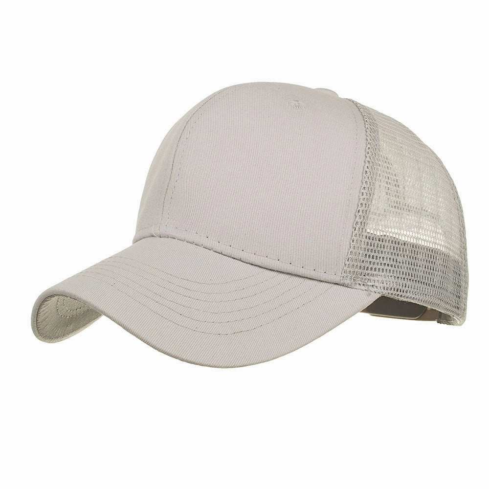Wholesale Polyester Solid Color Light Version Baseball Cap