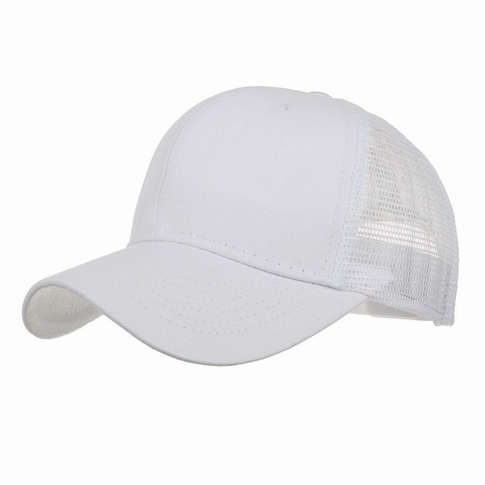 Wholesale Polyester Solid Color Light Version Baseball Cap