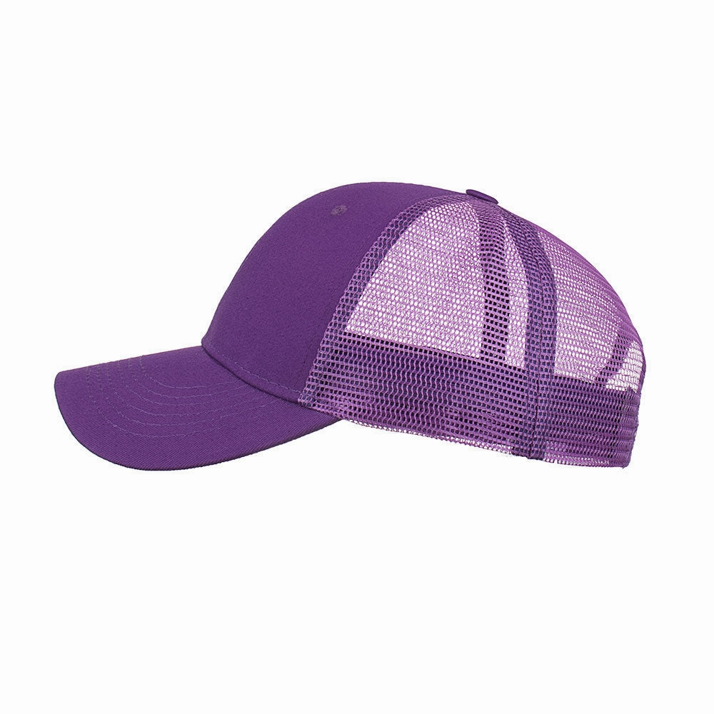 Wholesale Polyester Solid Color Light Version Baseball Cap