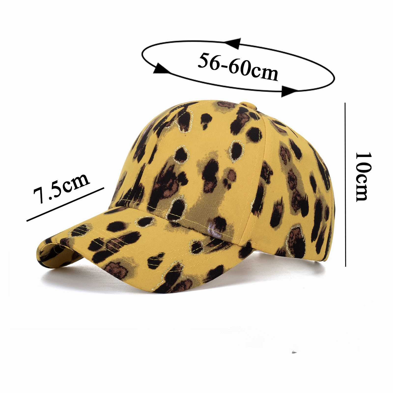 Wholesale Polyester Spotted Baseball Cap